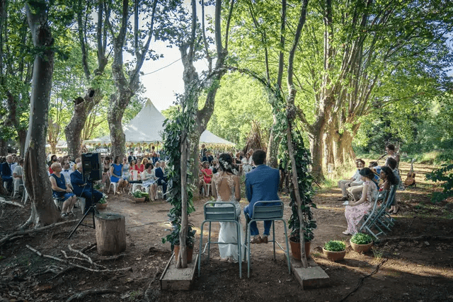 Cérémonie laïque, salle de mariage modulable Hérault