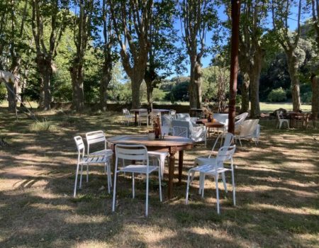 Organisation de vos évènements dans le jardin du domaine Pech Laurier à Quarante